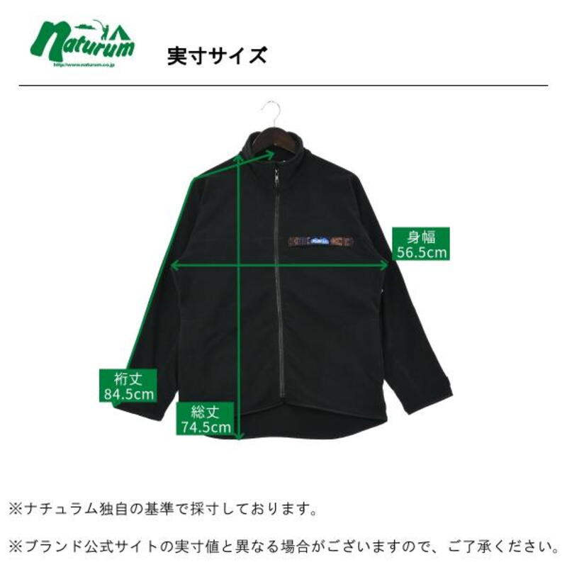 KAVU(カブー) フルジップフリーススローシャツ 19811358001005