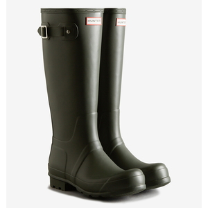 【送料無料】HUNTER (ハンター) 【24秋冬】ORIGINAL TALL BOOT(オリジナル トール レインブーツ) 9/28cm DARK OLIVE MFT9000RMA