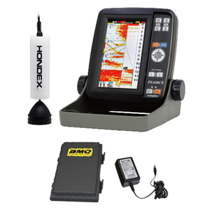 HONDEX(ホンデックス) PS-610CII ワカサギパック BMOバッテリーセット PS-610CII-WP-BM 魚群探知機