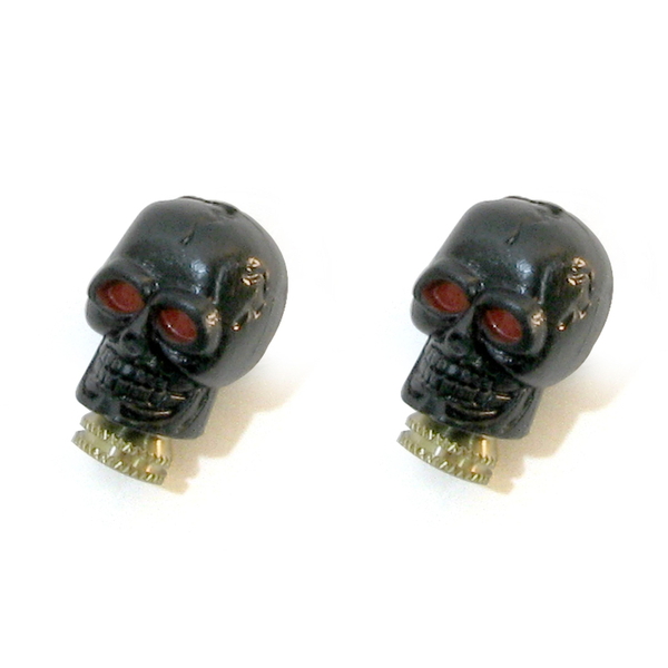 トップ(TOP) スケルトンバルブキャップ(2ケ入)   その他サイクルアクセサリーパーツ