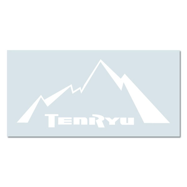 テンリュウ(天龍) TENRYU マウンテンロゴ カッティングシート   ステッカー