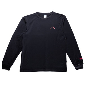 テンリュウ(天龍) TENRYU マウンテンロゴ ドライ ロングスリーブTシャツ M #ブラック テンリュウ(天龍) TENRYU マウンテンロゴ ドライ ロングスリーブTシャツ M #ブラック