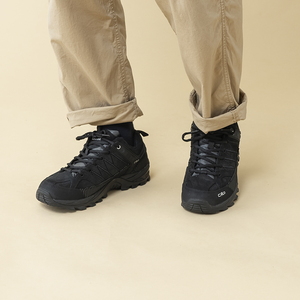 dショッピング |シーエムピー(CMP) 22秋冬RIGEL LOW TREKKING SHOES WP⁄トレッキングシューズ  BLACK-BLACK 40(26.0cm) | カテゴリ：トレッキングシューズ・登山靴の販売できる商品 | ナチュラム  (1243352433)|ドコモの通販サイト