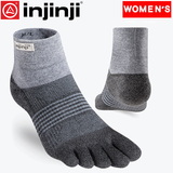injinji(インジンジ) トレイル ミッドウェイト ミニクルー ウィメンズ 213131 五本指ソックス･足袋ソックス