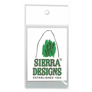 SIERRA DESIGNS（シエラデザインズ） SD LOGO STICKER(SDロゴステッカー) SDST01