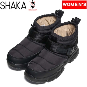 【送料無料】SHAKA（シャカ） 【２２秋冬】ＳＮＵＧ ＢＯＯＴＩＥ ＡＴ（スナグ ブーティー ＡＴ）／中綿ブーツ ２３ｃｍ ＢＬＡＣＫ 433230
