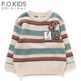 F.O.KIDS(エフ･オー･キッズ) PEANUTS3色3柄ニット スヌーピー コラボ R513012 ニット･セーター(キッズ/ベビー)