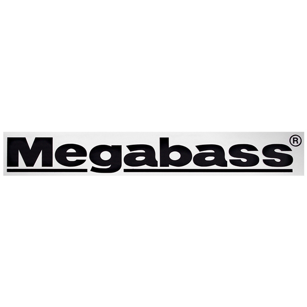 メガバス(Megabass) カッティングステッカー Megabass   ステッカー