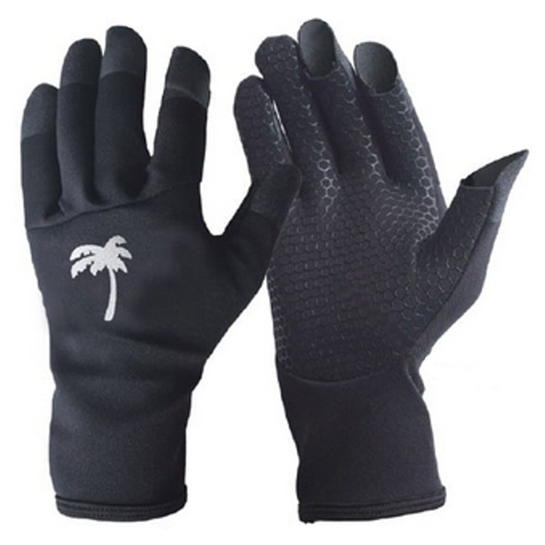 アングラーズリパブリック パームス ティップコートTiグローブ PA-TGS/BK スリーフィンガーレス(フィッシング)