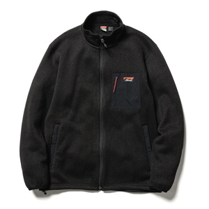 【送料無料】ナンガ(NANGA) ポーラテック フリース ジップ ブルゾン メンズ M BLACK(24秋冬) NW2241-1D509