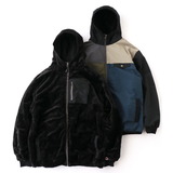 gym master(ジムマスター) リバーシブルボア×タスロンフードジャケット G918642 フリースジャケット(メンズ)