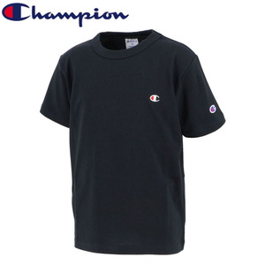 チャンピオン トップス ジュニア Tシャツ BASIC T-SHIRT 130 ブラック(090)