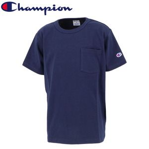 チャンピオン トップス ジュニア Tシャツ BASIC T-SHIRT 140 ネイビー(370)
