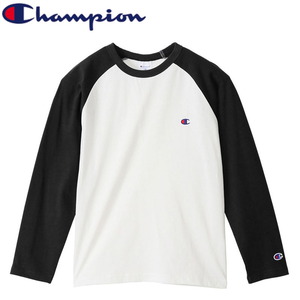 Champion(チャンピオン) キッズ ロングスリーブ ラグラン Tシャツ CKT403