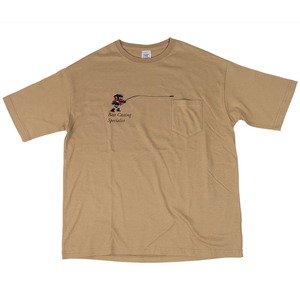Fishman（フィッシュマン） ポケット付ビッグシルエットフレックスTシャツ AP-00282