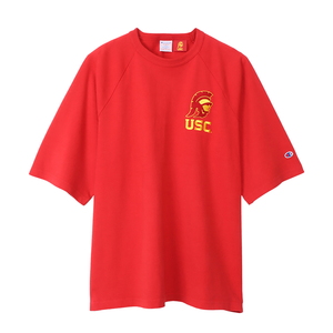 【送料無料】Champion(チャンピオン) ラグラン ショートスリーブ Tシャツ(T1011) L カーディナル C5-X307 【送料無料】Champion(チャンピオン) ラグラン ショートスリーブ Tシャツ(T1011) L カーディナル C5-X307