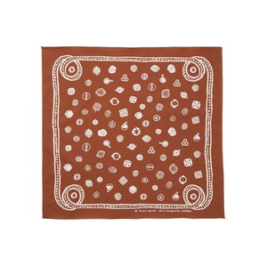 スノーピーク(snow peak) 【２３秋冬】ＯＧ Ｃｏｔｔｏｎ ＳＰ Ｄｏｔ Ｂａｎｄａｎａ（ＯＧ コットン ＳＰ ドットバンダナ） ＯＮＥ ＳＩＺＥ Ｏｒａｎｇｅ AC-21AU206OR