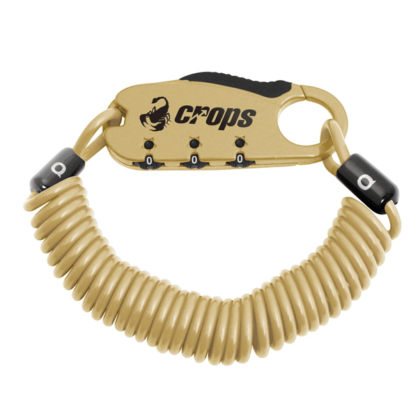 crops(クロップス) Q3 直径3×1800mm(コイルワイヤー) CP-SPD08-34 鍵･ロック