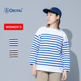 ORCIVAL(オーシバル) 【24春夏】BOAT NECK L/S P.O. #6803 Tシャツ･カットソー長袖(レディース)