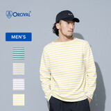 ORCIVAL(オーシバル) ボートネック ロングスリーブ プルオーバー #B211 長袖Tシャツ(メンズ)
