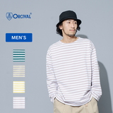 ORCIVAL(オーシバル) クルーネック ロングスリーブ プルオーバー メンズ #B243 長袖Tシャツ(メンズ)