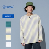 ORCIVAL(オーシバル) クルーネック ロングスリーブ プルオーバー メンズ #B243 長袖Tシャツ(メンズ)