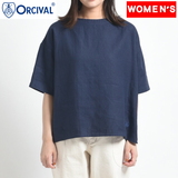 ORCIVAL(オーシバル) Women’s BOAT NECK PROBER SHORT SLEEVE ウィメンズ #RC-3708 YLM シャツ･ポロシャツ(レディース)
