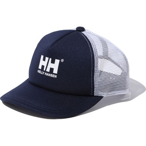 ヘリーハンセン 帽子 【24春夏】HH LOGO MESH CAP(HHロゴ メッシュキャップ) FREE ディープネイビー(DN)