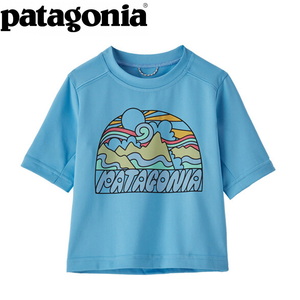 パタゴニア（patagonia） 【24春夏】B Cap SW T-Shirt(キャプリーン シルクウェイト Tシャツ)ベビー 61266 半袖シャツ（ジュニア／キッズ／ベビー）
