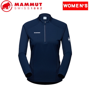 【送料無料】MAMMUT(マムート） 【２３春夏】Ａｅｎｅｒｇｙ ＦＬ Ｈａｌｆ Ｚｉｐ Ｌｏｎｇｓｌｅｅｖｅ ＡＦ Ｗｏｍｅｎ'ｓ Ｍ ５１１８（ｍａｒｉｎｅ） 1016-01320