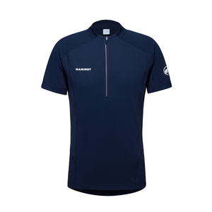 【送料無料】MAMMUT(マムート) Aenergy FL Half Zip T-Shirt AF Men's L 5118(marine) 1017-04920