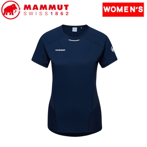 【送料無料】MAMMUT(マムート) Aenergy FL T-Shirt AF Women's S MARINE 1017-04990
