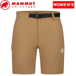 【送料無料】MAMMUT(マムート) Trekkers 3.0 Shorts AF Women's L DARK SAND 1023-00483