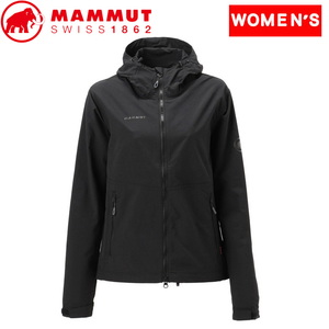【送料無料】MAMMUT(マムート) ハイキング ウィンドブレーカー フーデッド ジャケット アジアンフィット(ウィメンズ) M 0001(black) 1012-00401 【送料無料】MAMMUT(マムート) ハイキング ウィンドブレーカー フーデッド ジャケット アジアンフィット(ウィメンズ) M 0001(black) 1012-00401