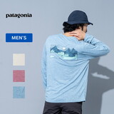 パタゴニア(patagonia) ロングスリーブ キャプリーン クール デイリー グラフィック シャツ メンズ(ランズ) 45160 長袖Tシャツ(メンズ)