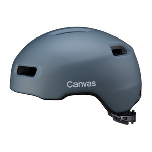 オージーケー カブト(OGK KABUTO) CANVAS CROSS キャンバスクロス ヘルメット サイクル/自転車 M/L マットアッシュネイビー