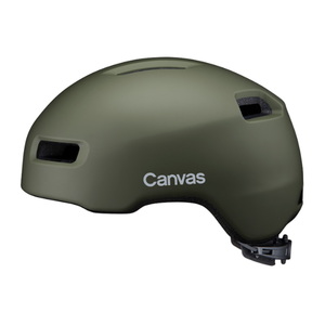 オージーケー カブト(OGK KABUTO) CANVAS CROSS キャンバスクロス ヘルメット サイクル/自転車 M/L マットオリーブ