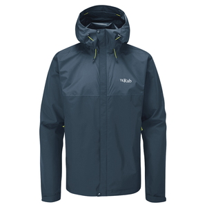 【送料無料】Rab(ラブ) Downpour ECO Jacket M(JPサイズL) Orion Blue QWG-82