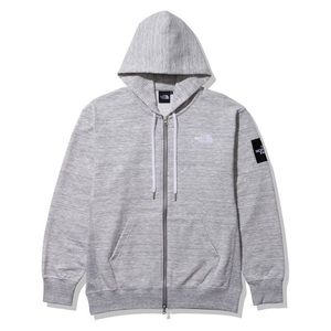 【送料無料】THE NORTH FACE(ザ・ノース・フェイス) スクエア ロゴ フルジップ メンズ L ミックスグレー(Z) NT12335
