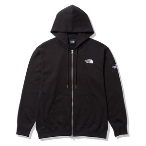 【送料無料】THE NORTH FACE(ザ・ノース・フェイス) スクエア ロゴ フルジップ メンズ L ブラック(K) NT12335