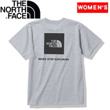 THE NORTH FACE(ザ･ノース･フェイス) S/S BACK SQUARE LOGO TEE(バックスクエアーロゴティー)ウィメンズ NTW32350 Tシャツ･ノースリーブ(レディース)