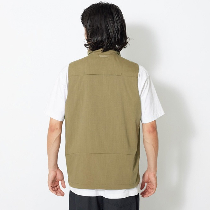 スノーピーク(snow peak) Stretch FR Vest JK-23SU00303OL｜アウトドア