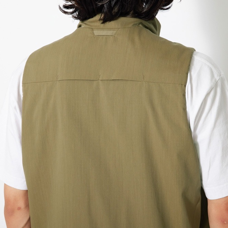 スノーピーク(snow peak) Stretch FR Vest JK-23SU00303OL｜アウトドア