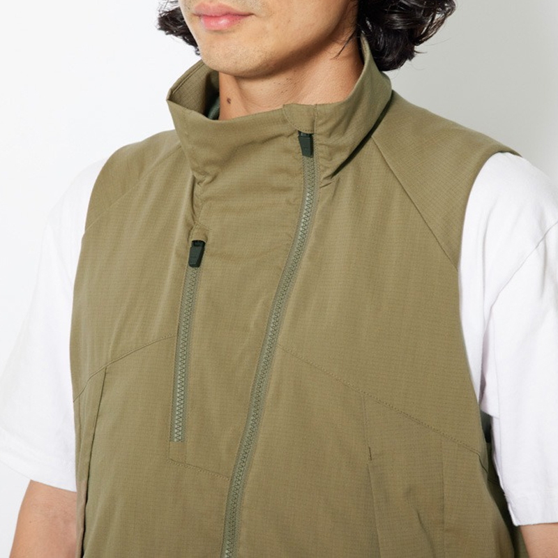 スノーピーク(snow peak) Stretch FR Vest JK-23SU00303OL｜アウトドア