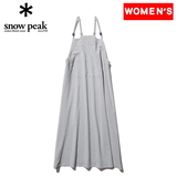 スノーピーク(snow peak) Women’s Pe Light Poplin Dress ウィメンズ SH-23SW00501LGY ロング･マキシ丈ワンピース(レディース)