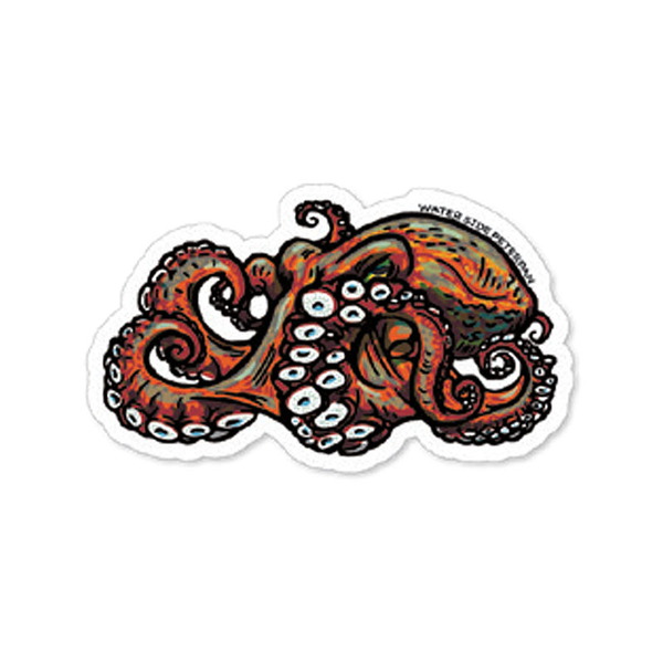 ウォーターサイドピーターパン(WATER SIDE PETERPAN) マダコステッカー   ステッカー