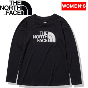 THE NORTH FACE（ザ・ノース・フェイス） 【24春夏】L/S GTD LOGO CREW(GTD ロゴ クルー)ウィメンズ NTW12377