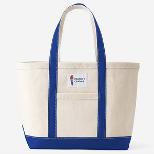 PARROTT CANVAS(パロットキャンバス) グリーンビル クラシックトート ミディアム BLUE PC22255005