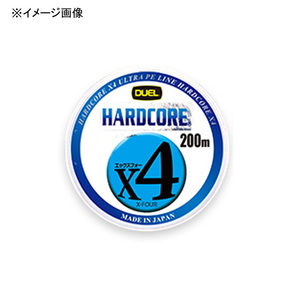 デュエル(DUEL) HARDCORE X4(ハードコア エックスフォー) 200m H3246N-5CBL シーバス用PEライン