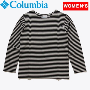 Columbia(コロンビア) 【２３春夏】Ｗｏｍｅｎ'ｓ ＢＥＬＬ ＦＯＲＴＵＮＥ ＬＯＮＧ ＳＬＥＥＶＥ ＣＲＥＷ ウィメンズ Ｌ ０１０（ＢＬＡＣＫ） PL0716